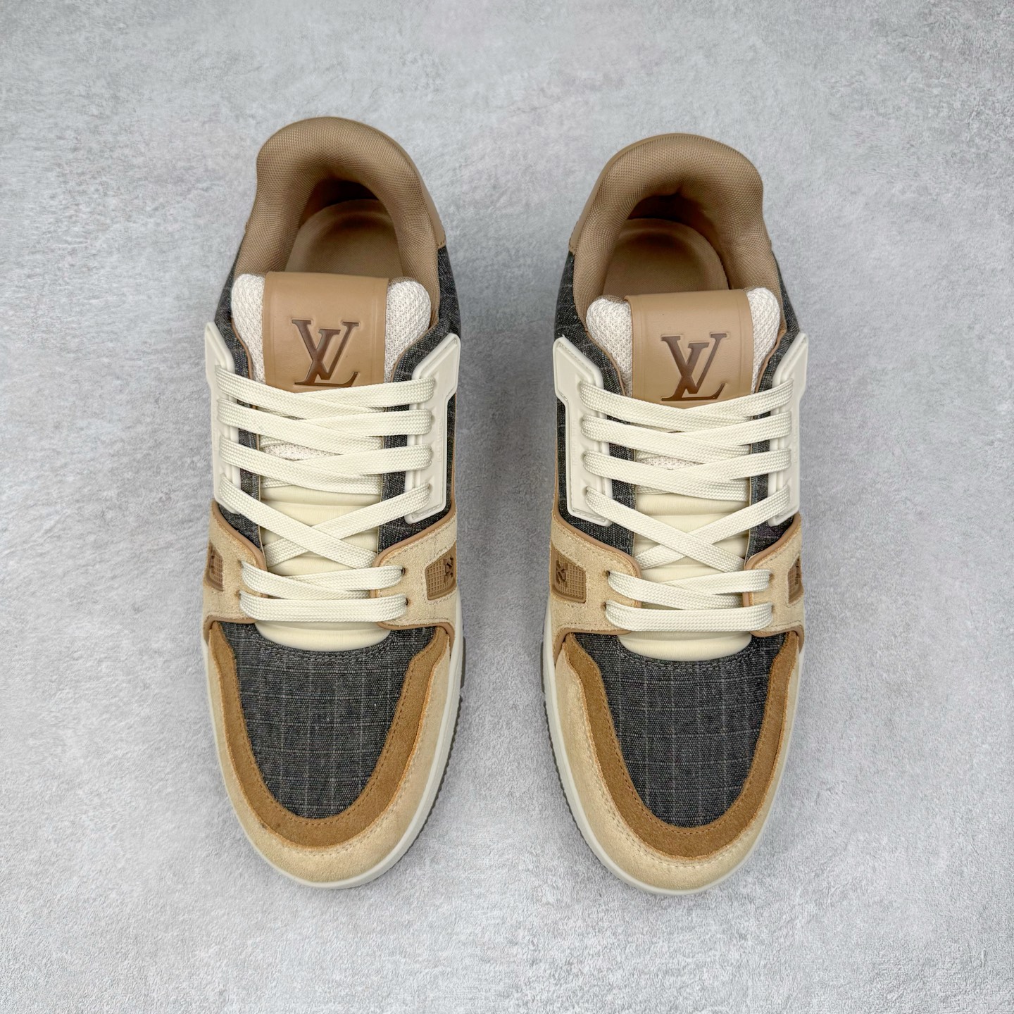 Louis Vuitton  LV Trainer 路易威登 低筒 休闲鞋 板鞋 运动鞋 男鞋 女鞋 棕色1AHTFL