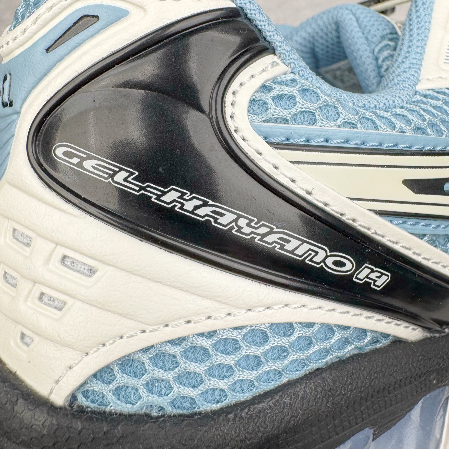 新版 ASICS GEL-KAYANO K14 亚瑟士  低筒 减震 户外 运动鞋 跑步鞋  休闲鞋 板鞋 男女同款  迷雾蓝1203A549-400