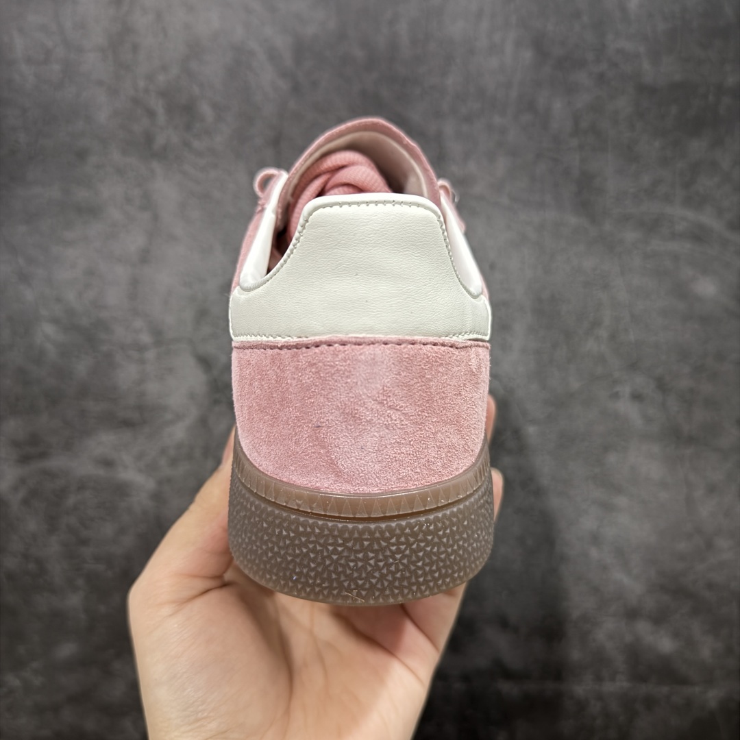 Adidas Originals HANDBALL SPEZIAL  低筒   复古板鞋 德训休闲鞋 波鞋 男鞋 女鞋 粉色 KJ6305