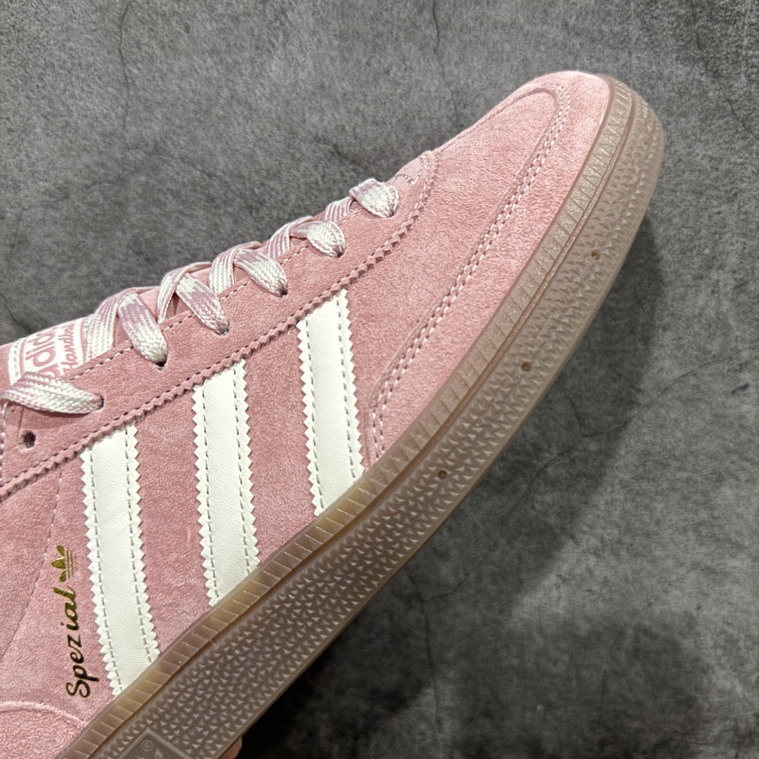 Adidas Originals HANDBALL SPEZIAL  低筒   复古板鞋 德训休闲鞋 波鞋 男鞋 女鞋 粉色 KJ6305