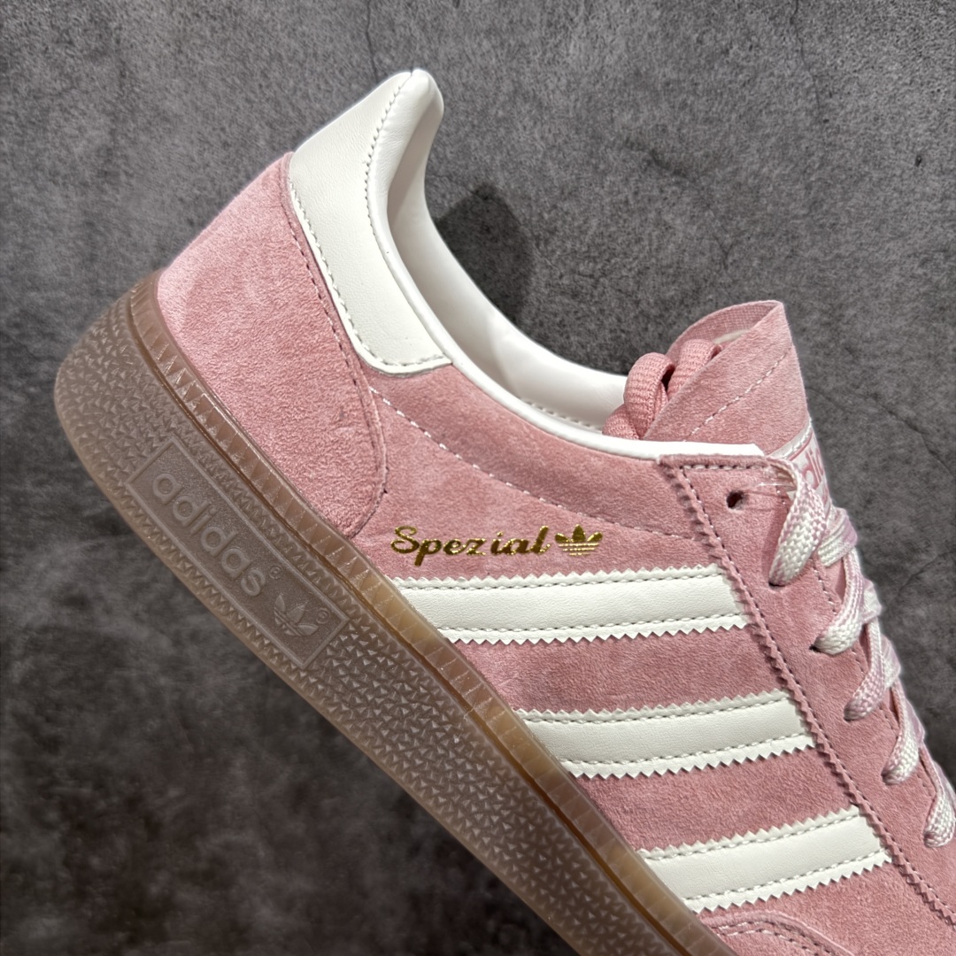 Adidas Originals HANDBALL SPEZIAL  低筒   复古板鞋 德训休闲鞋 波鞋 男鞋 女鞋 粉色 KJ6305