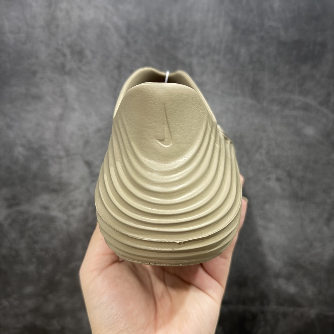 正确复合底 Nike Reactx Rejuven8 洞洞鞋 简约舒适  室外拖鞋 男女同款 卡其色 HV5060-200