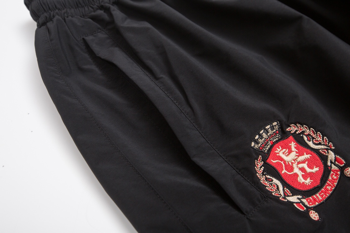 Balenciaga 巴黎世家  松紧腰运动裤 长裤 裤子 休闲裤 A5 黑色  