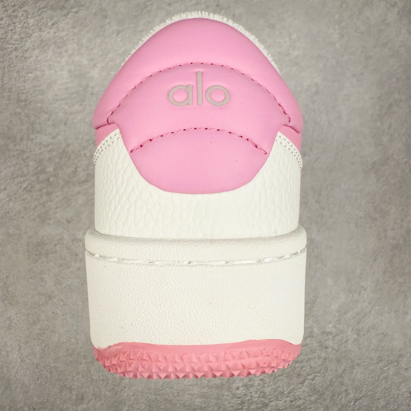 alo yoga Recovery Mode 低筒 舒适简约 防滑耐磨 板鞋 男女同款 波鞋  粉白 A0685U-Pink/White