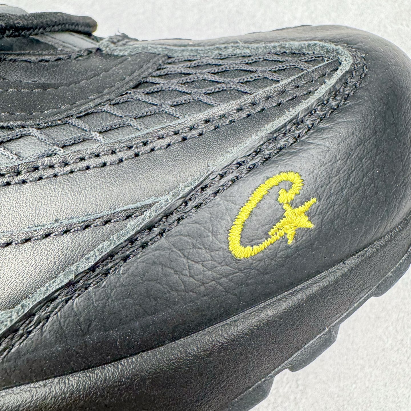 升级最终版 Corteiz Nike Air Max 95 Tour Yellow 低筒 网布防滑 运动鞋 休闲鞋 球鞋 男鞋 波鞋  黑金 FB2709-003