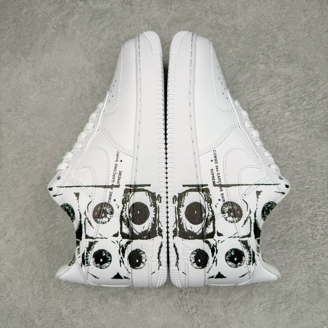  Air Force 1 Low AF1 CDG 空军 低筒 板鞋 休闲鞋 运动鞋 男鞋 波鞋 三方联名白黑六眼 923044-100