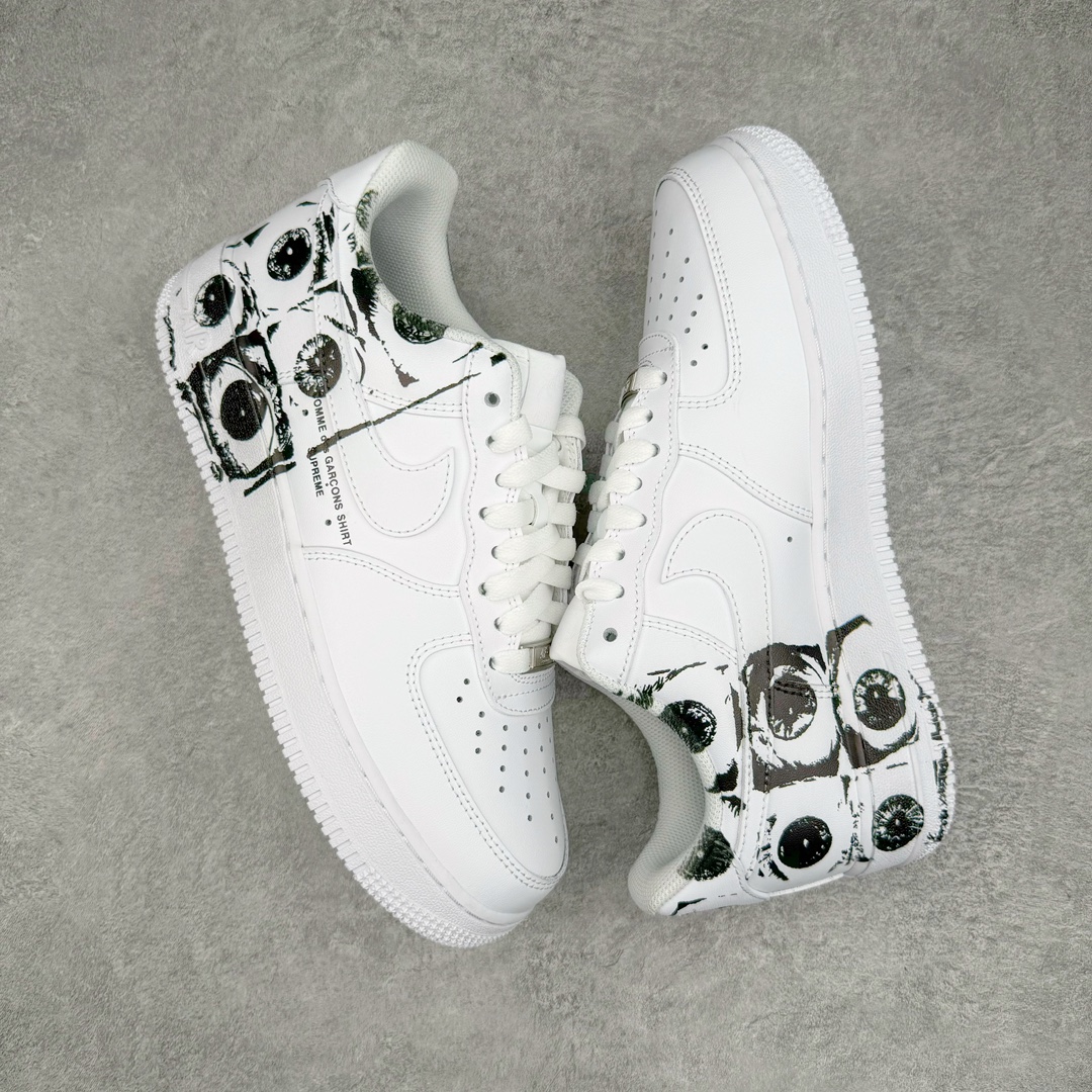  Air Force 1 Low AF1 CDG 空军 低筒 板鞋 休闲鞋 运动鞋 男鞋 波鞋 三方联名白黑六眼 923044-100