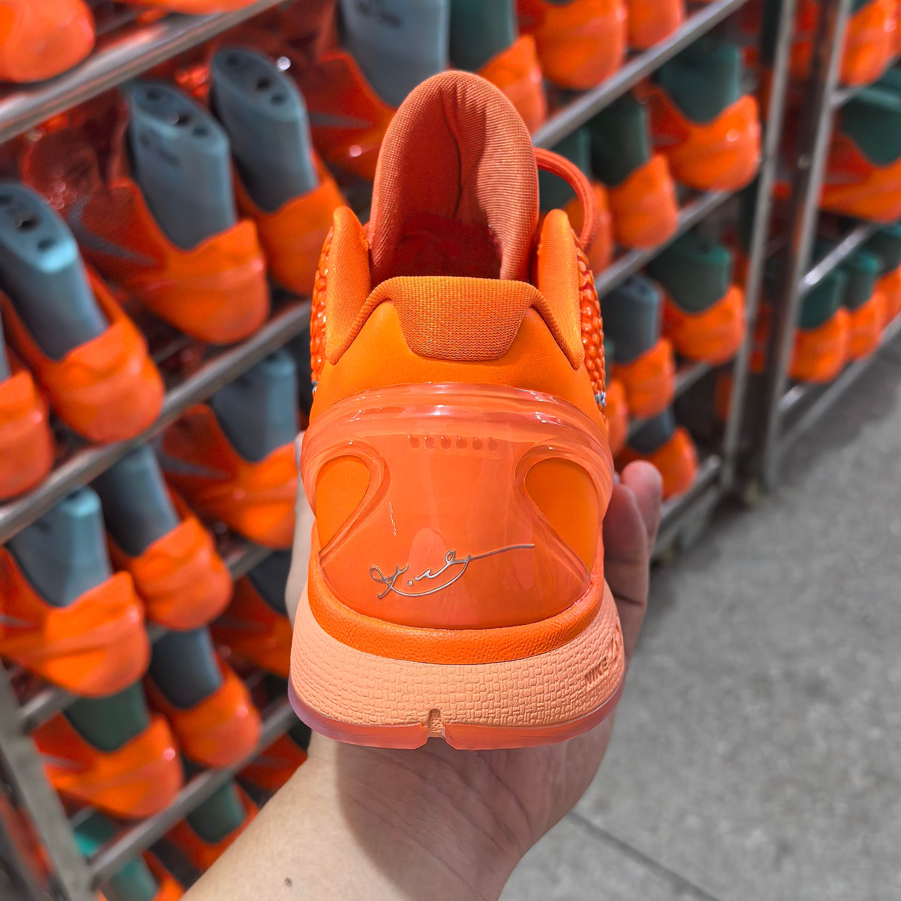 STAR S级 Kobe6 Total Orange 前掌Zoom Turbo 气垫 后掌EVA缓震 低筒 球鞋 籃球鞋 實戰鞋  真碳板 男鞋  波鞋  暴力橙  IH1871-800
