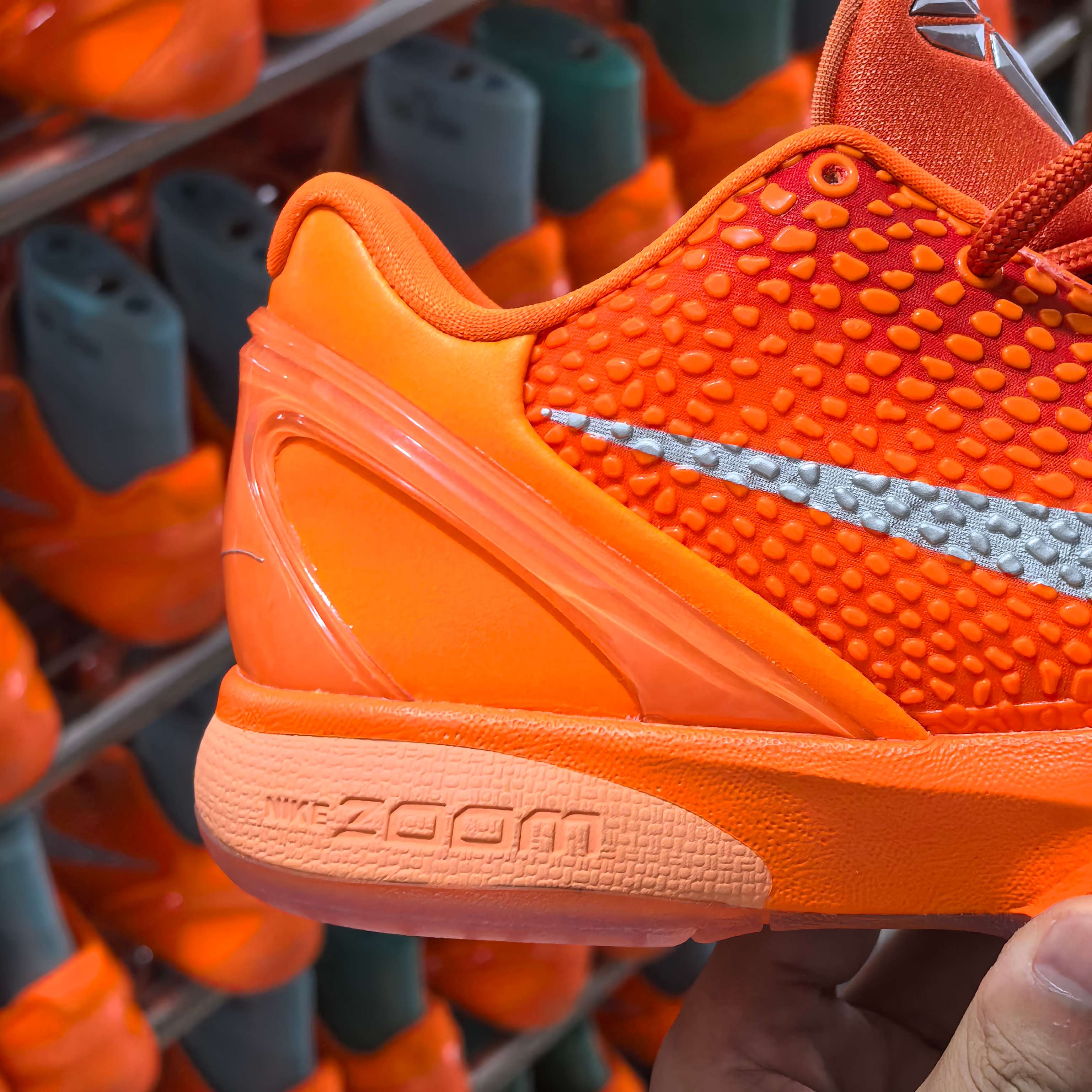 STAR S级 Kobe6 Total Orange 前掌Zoom Turbo 气垫 后掌EVA缓震 低筒 球鞋 籃球鞋 實戰鞋  真碳板 男鞋  波鞋  暴力橙  IH1871-800