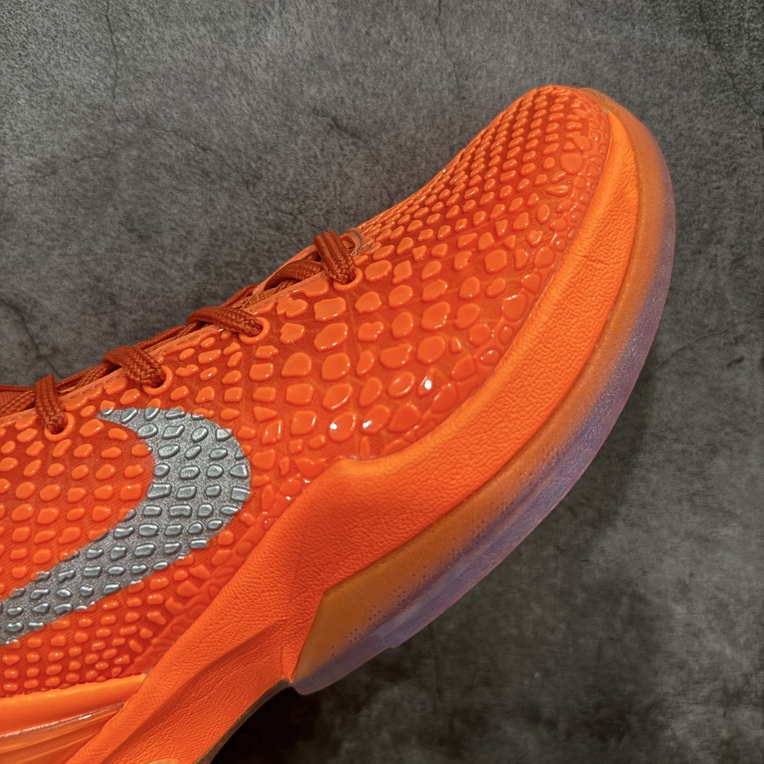 灭世/MAX Kobe6 Total Orange 前后掌Zoom 气垫  低筒 球鞋 籃球鞋 實戰鞋  真碳板 男鞋  波鞋  暴力橙  IH1871-800