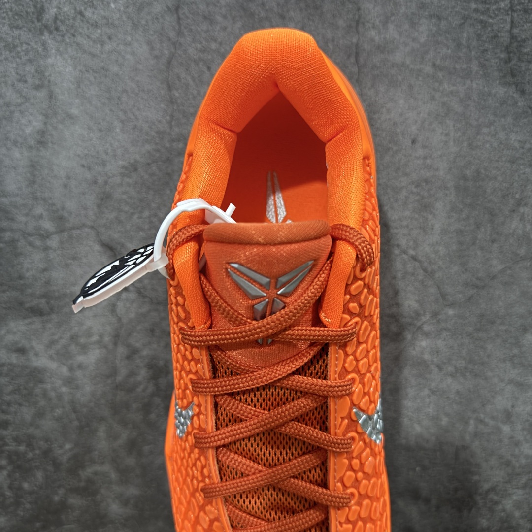 灭世/MAX Kobe6 Total Orange 前后掌Zoom 气垫  低筒 球鞋 籃球鞋 實戰鞋  真碳板 男鞋  波鞋  暴力橙  IH1871-800