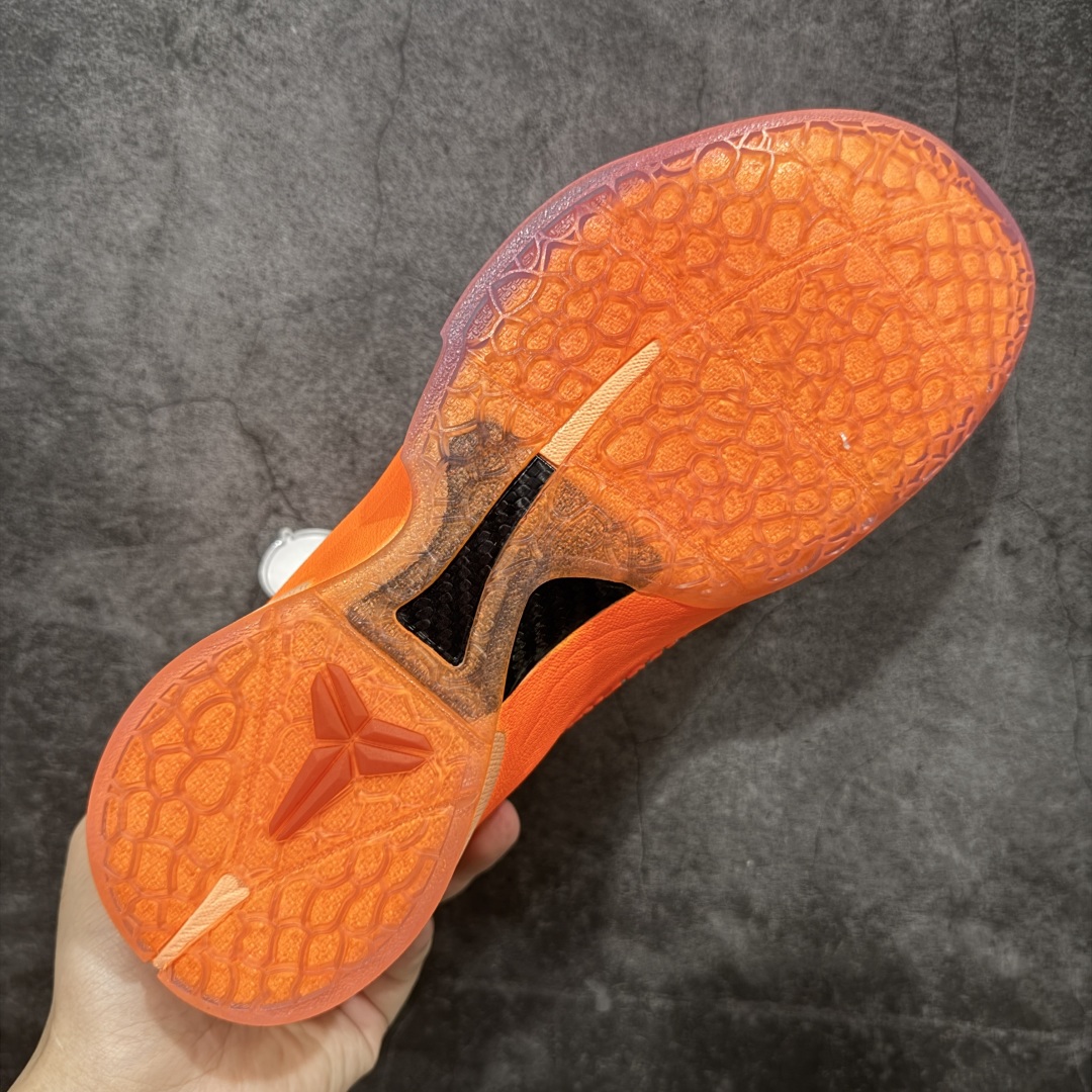 灭世/MAX Kobe6 Total Orange 前后掌Zoom 气垫  低筒 球鞋 籃球鞋 實戰鞋  真碳板 男鞋  波鞋  暴力橙  IH1871-800