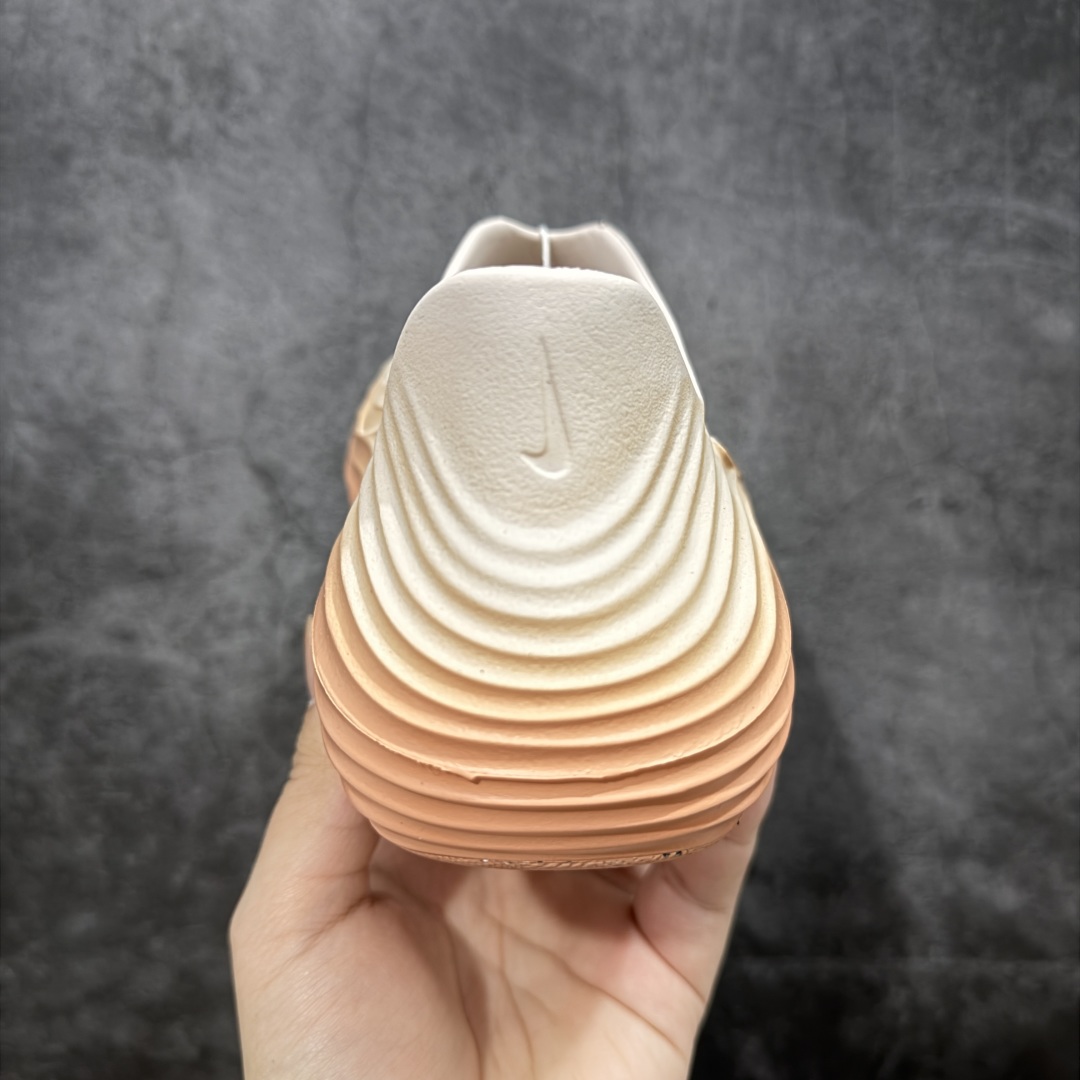 正确复合底 Nike Reactx Rejuven8 洞洞鞋 简约舒适  室外拖鞋 女款 米粉渐变 HV5062-802