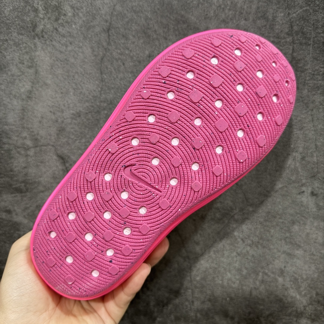 正确复合底 Nike Reactx Rejuven8 洞洞鞋 简约舒适  室外拖鞋 女款  HV5060-402 粉色