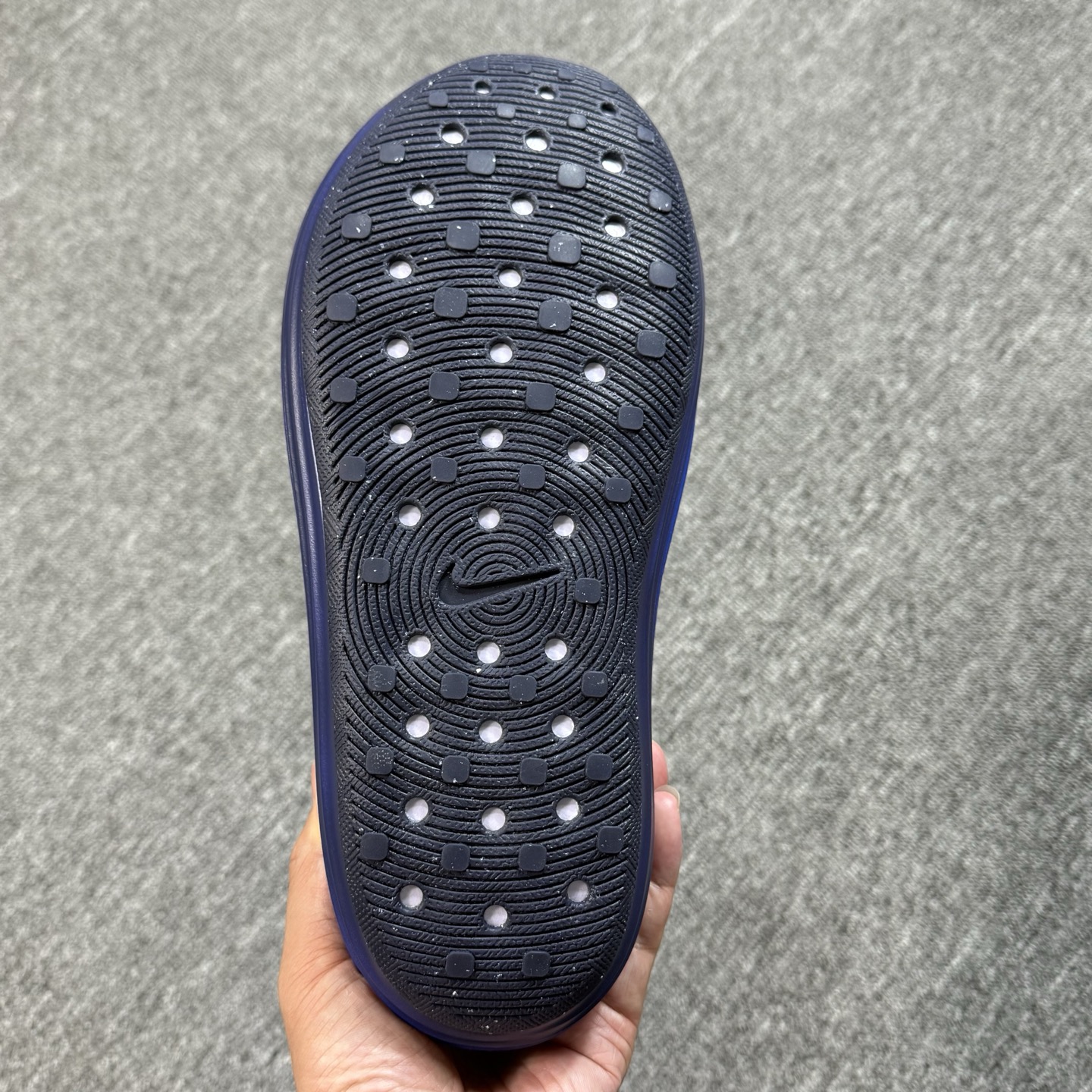 正确复合底 Nike Reactx Rejuven8 洞洞鞋 简约舒适  室外拖鞋 男女同款 蓝色 IB6366-400