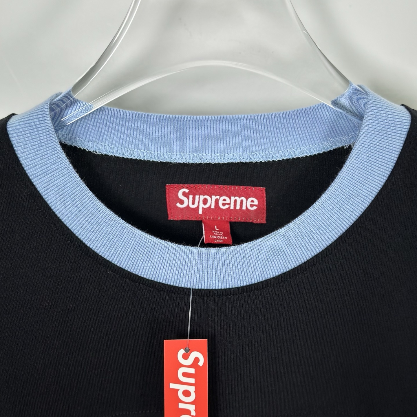 Supreme SS25 WEEK8 Split S/S Footbal Top 拼接图案 95  圆领休闲 印花短袖 T恤   黑色 绿色 SUP-SS25-157