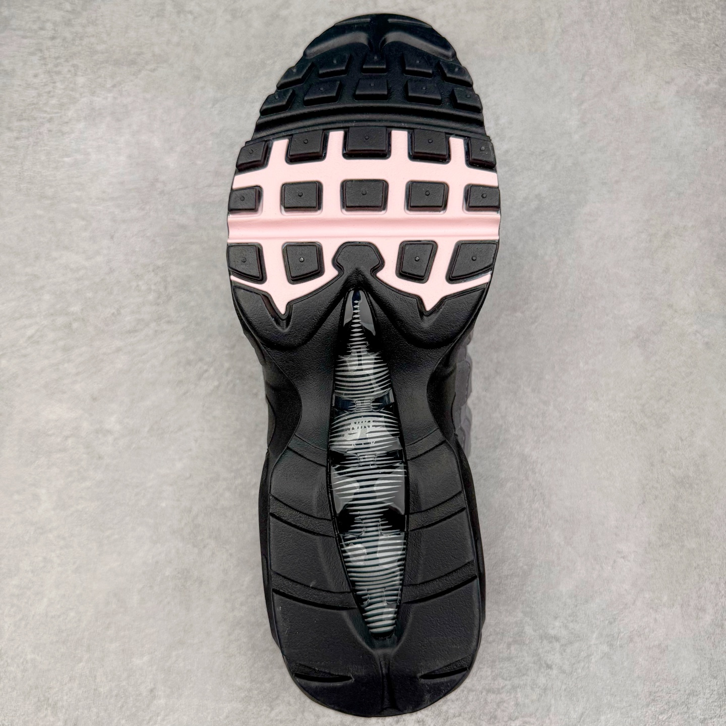 升级最终版 Corteiz Nike Air Max 95  低筒 网布防滑 运动鞋 休闲鞋 球鞋 男鞋 波鞋 灰粉 CJ0588-001