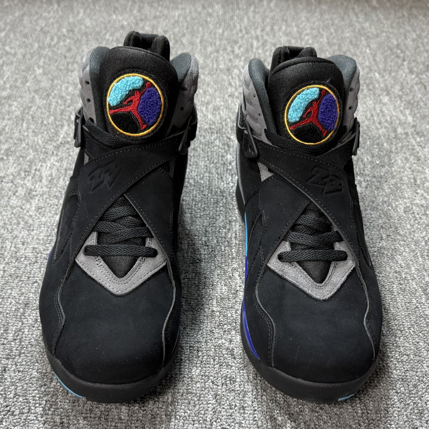  Jordan Air Jordan 8 AJ8 高筒 舒适耐用 防滑耐磨  复古篮球鞋 男款 波鞋 黑色2025年版 305381-006