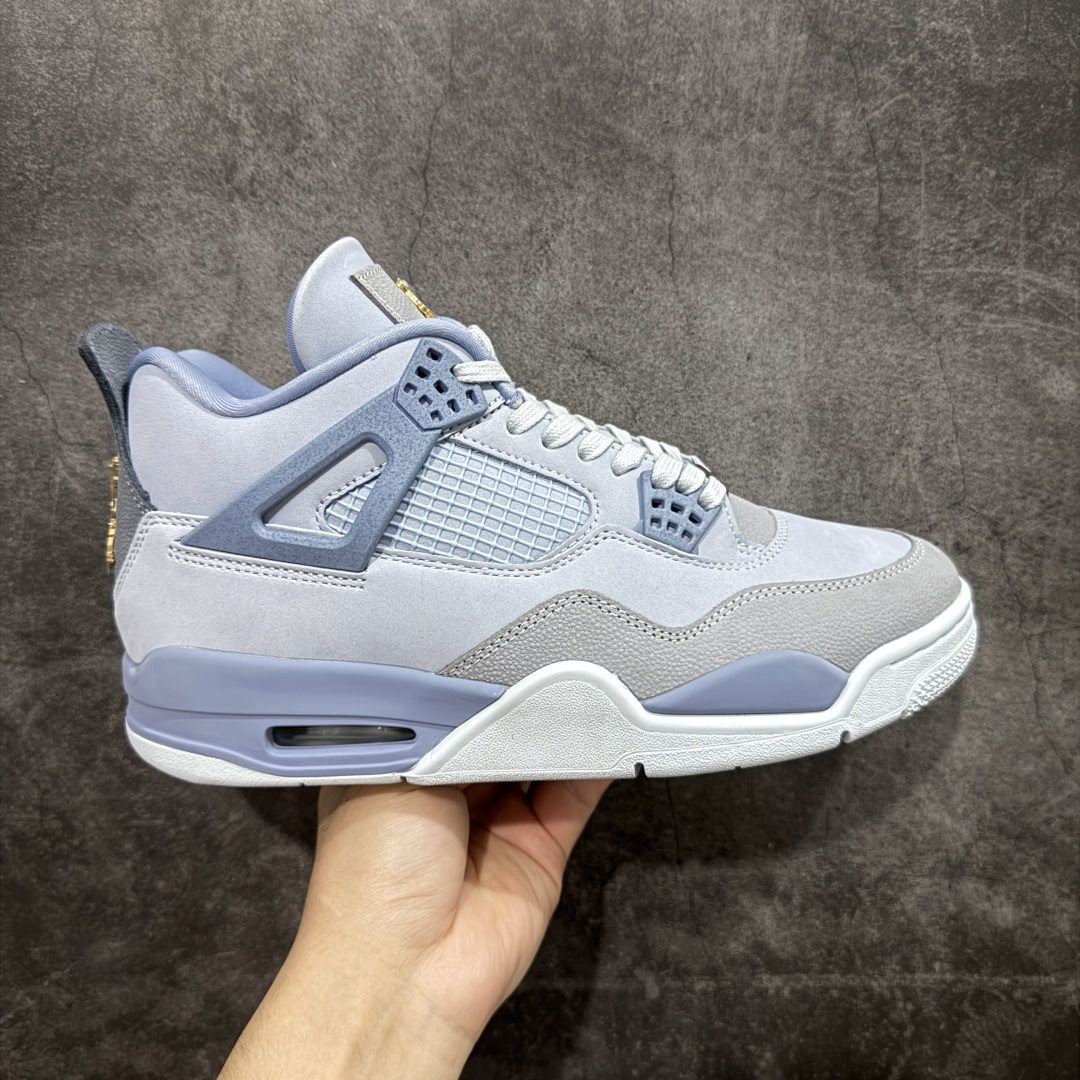 Air Jordan AJ4 UN联名蓝 低筒 男鞋 女鞋 耐磨透气 籃球鞋 板鞋 波鞋B5  HV9204-407