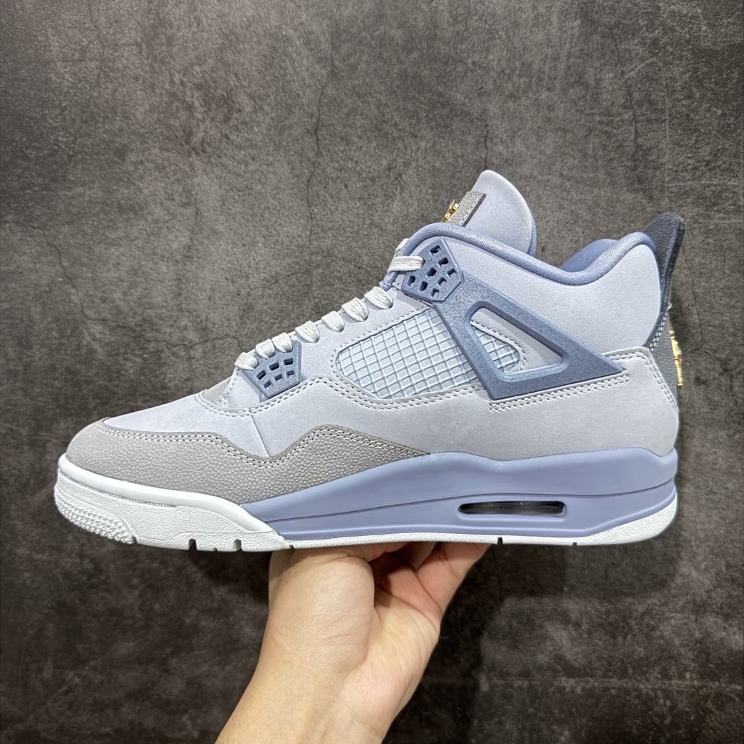 Air Jordan AJ4 UN联名蓝 低筒 男鞋 女鞋 耐磨透气 籃球鞋 板鞋 波鞋B5  HV9204-407