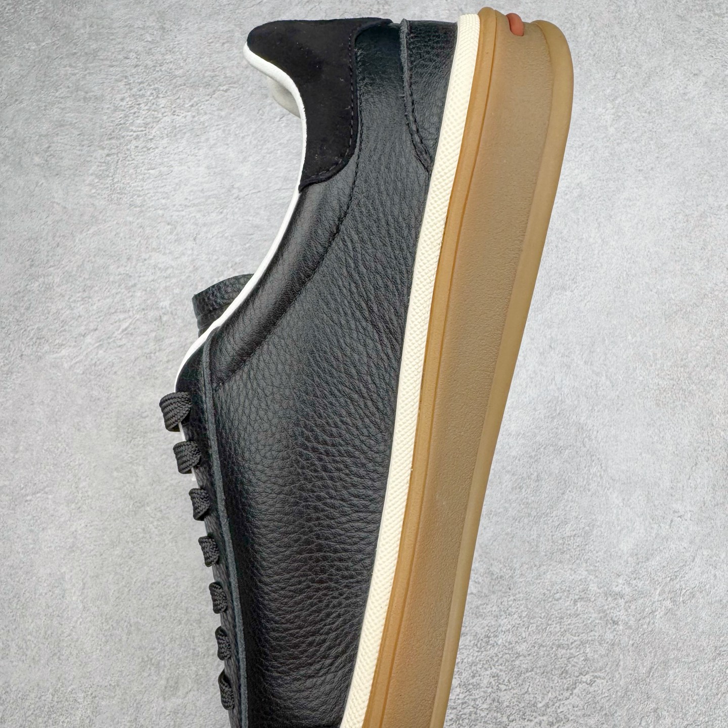 Loro Piana LP 低筒 皮革 德训鞋 休闲鞋 板鞋 女鞋 男鞋 黑色 FAO93348000