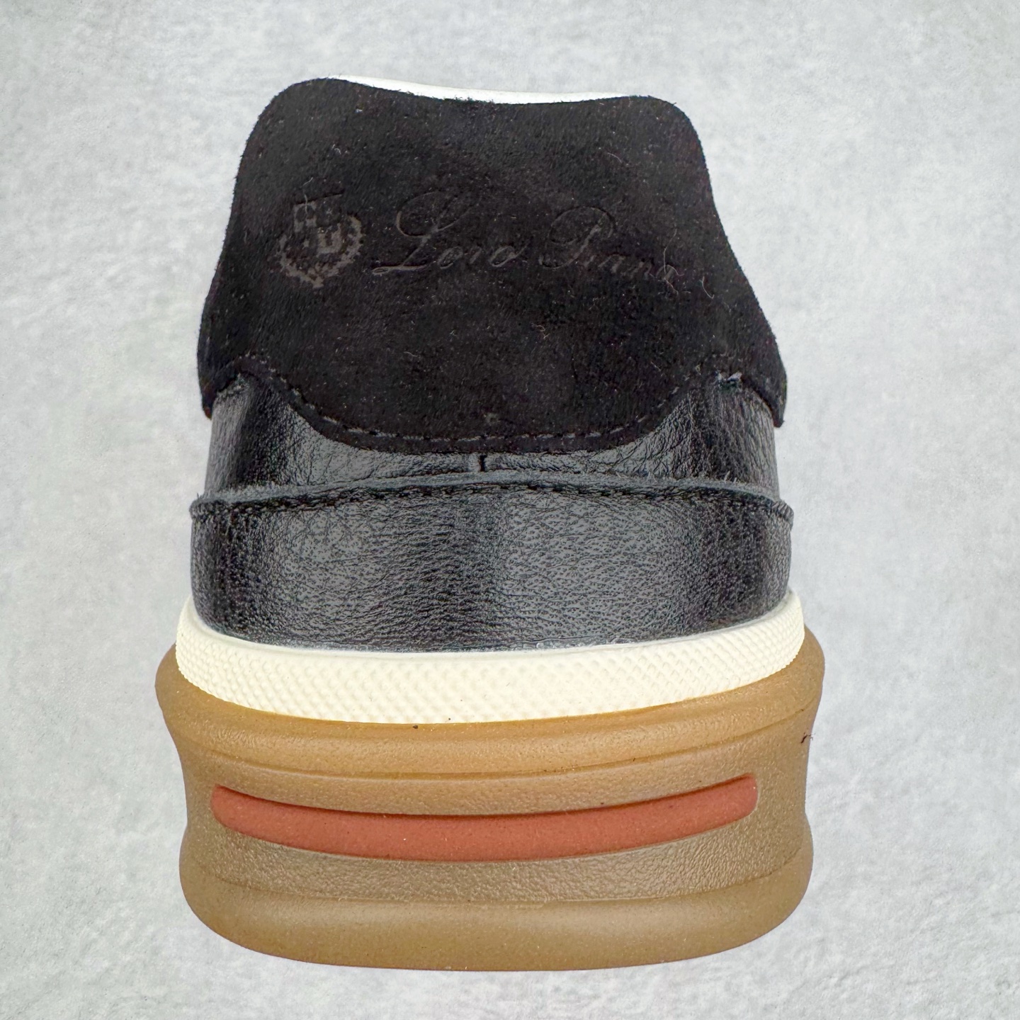 Loro Piana LP 低筒 皮革 德训鞋 休闲鞋 板鞋 女鞋 男鞋 黑色 FAO93348000