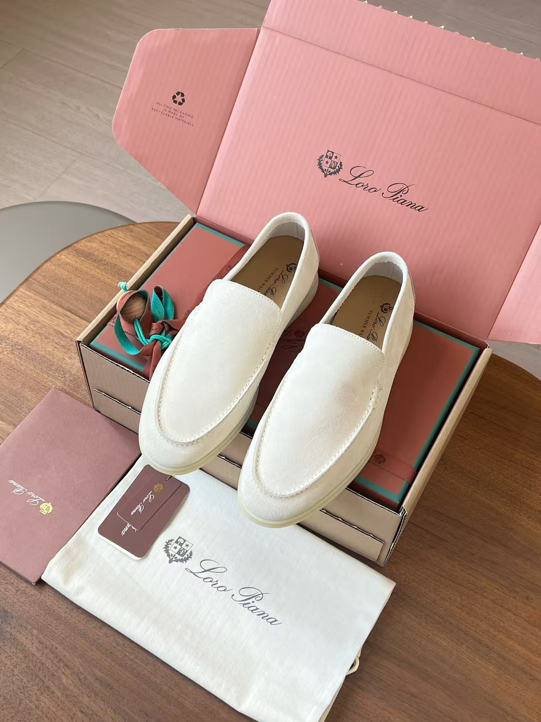 Loro Piana Summer Walk End Walk Low-top Comfortable and casual Men's Shoes麂皮 一脚蹬 运动鞋 波鞋  FAE8124H755