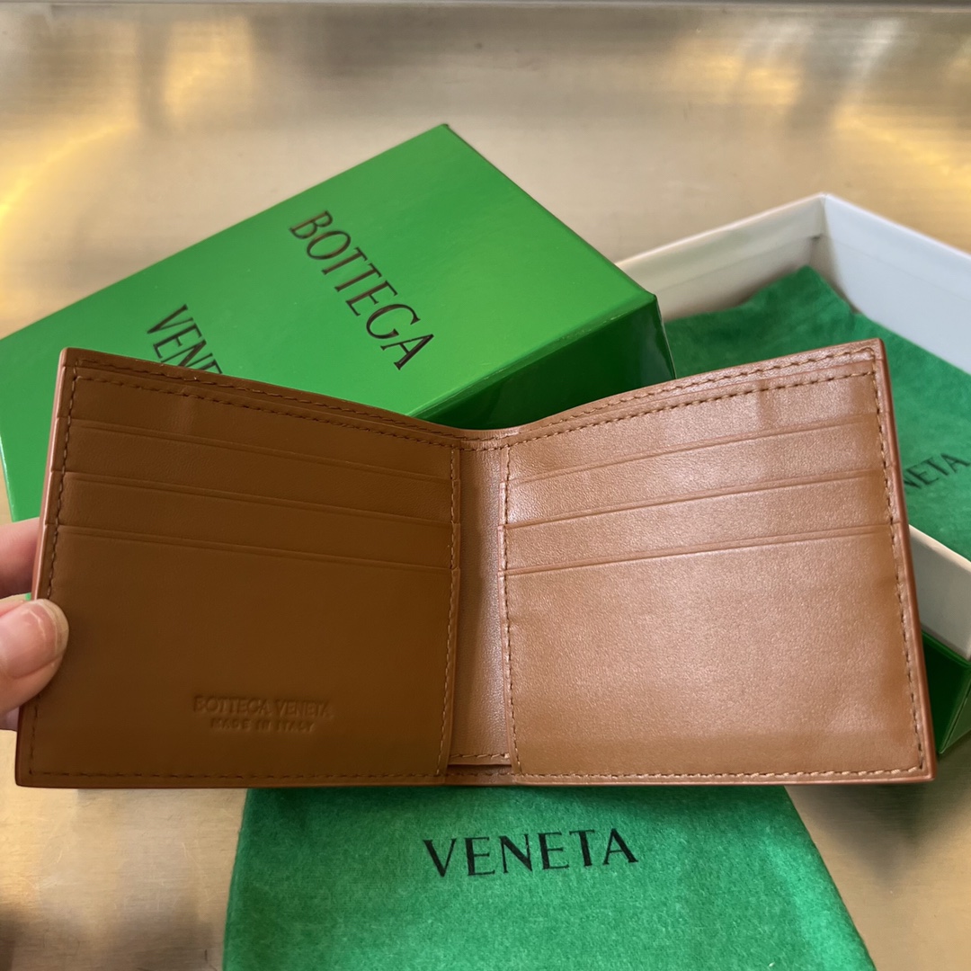 BV 葆蝶 四格 CASSETTE Intreccio编织 牛皮革 短夹 长夹 钱包 男款 黑B5 743004V39K11039 743004V39K12632