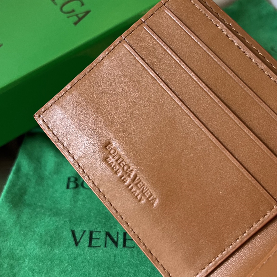 BV 葆蝶 四格 CASSETTE Intreccio编织 牛皮革 短夹 长夹 钱包 男款 黑B5 743004V39K11039 743004V39K12632