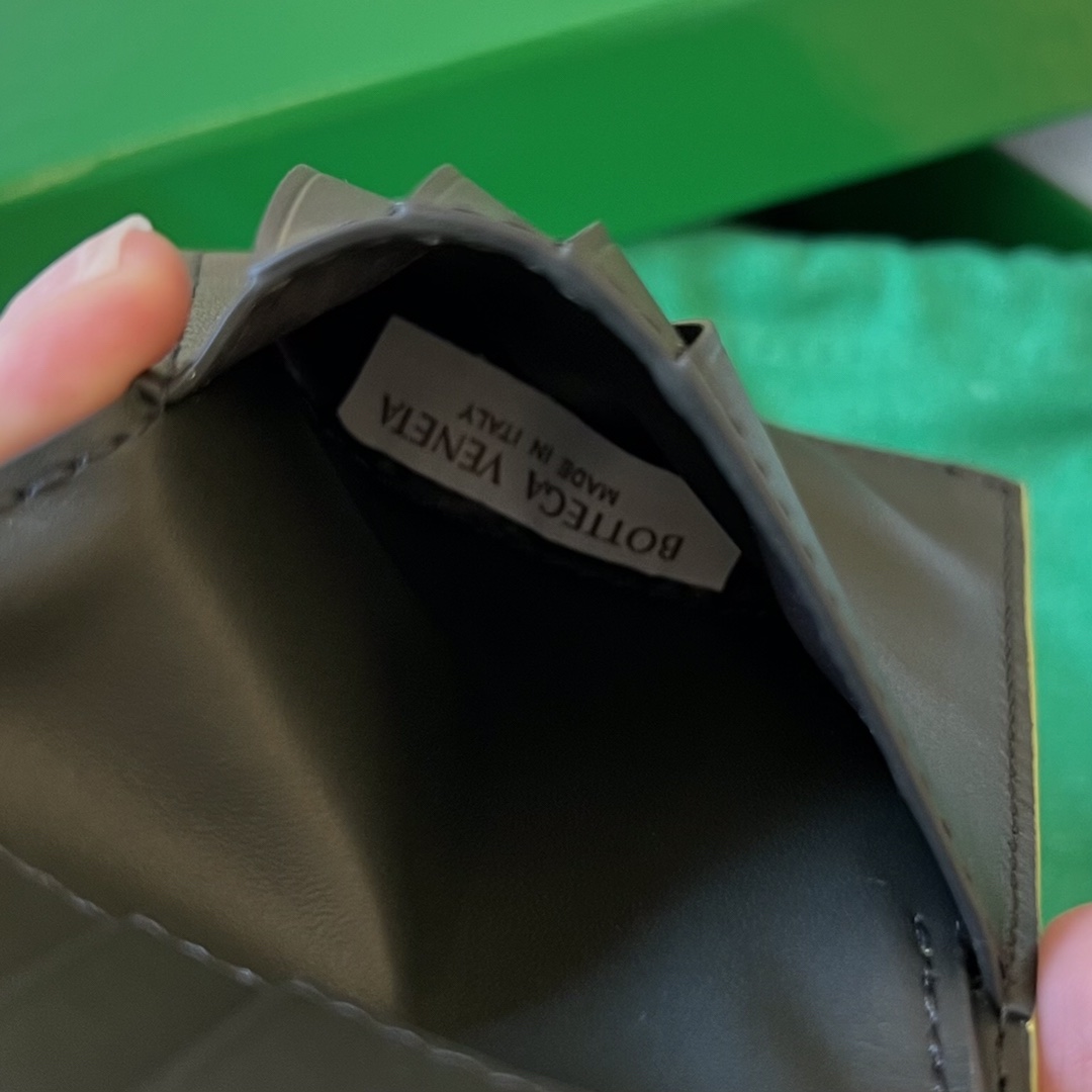 BV 葆蝶 编织双折 双面色 Intrecciato 牛皮革 短夹 长夹 钱包 男款 黄色B5 605721VCPQ63502