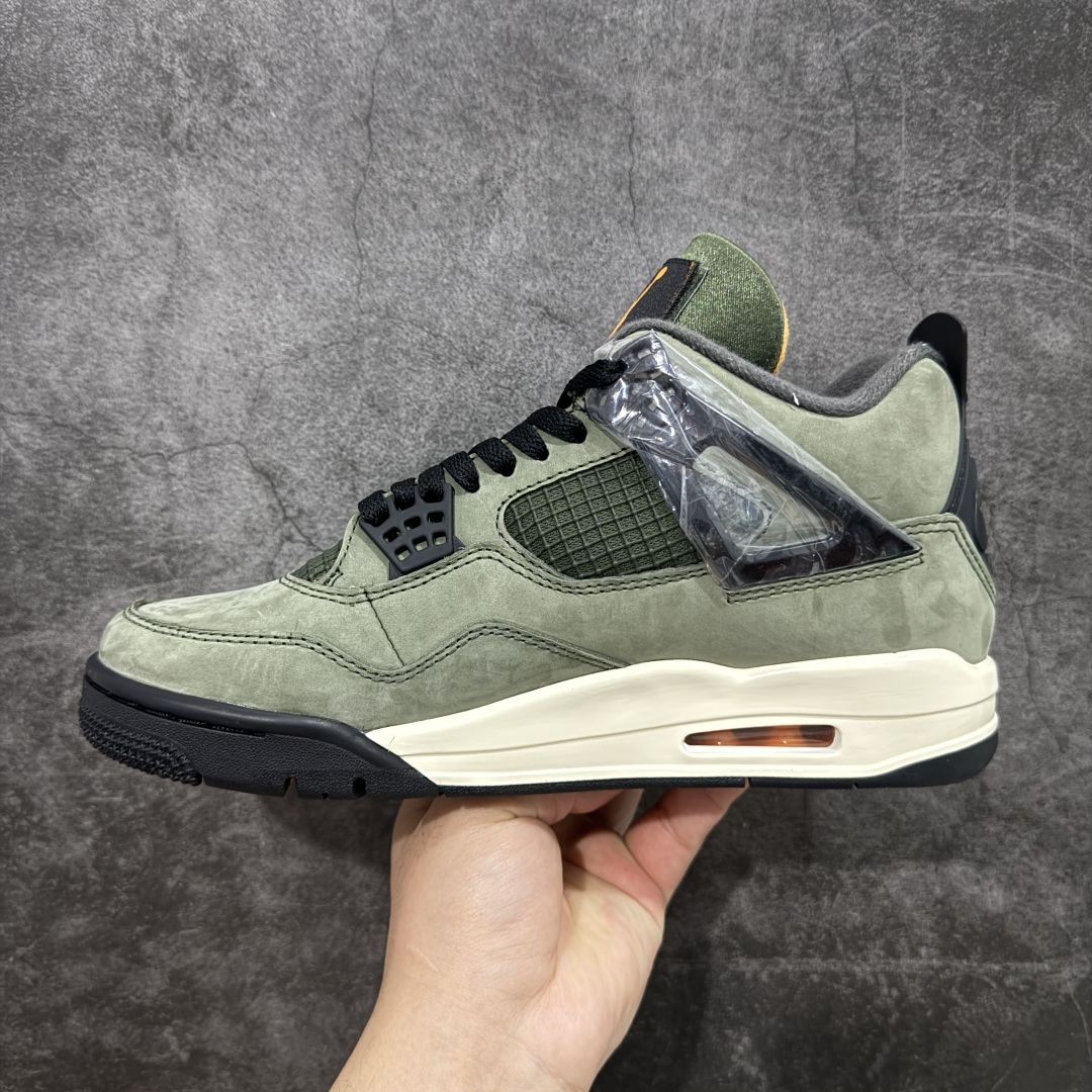 UNDEFEATED Air Jordan AJ4  低筒 男鞋 女鞋 耐磨透气 籃球鞋 板鞋 波鞋B5橄榄绿2025 IB1854-200