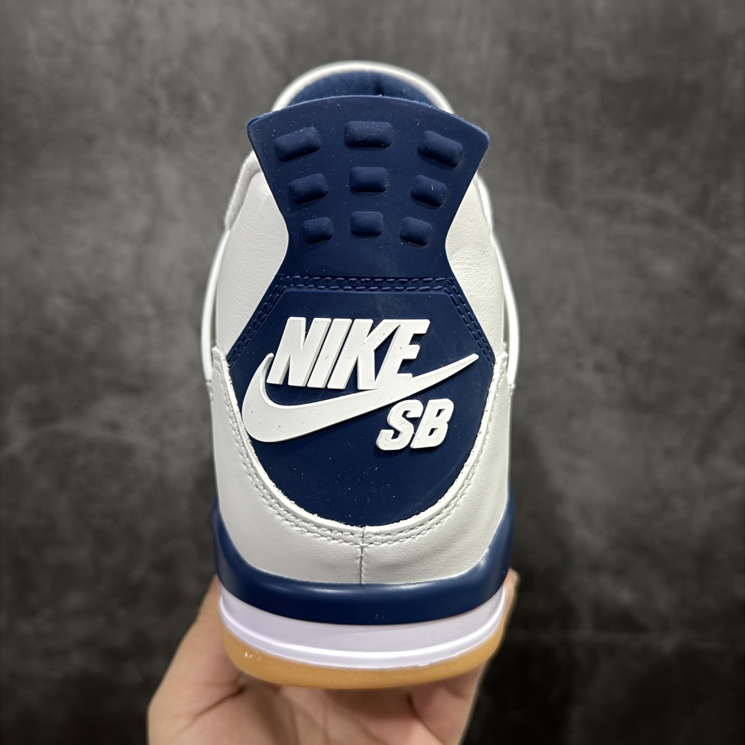 Air Jordan AJ4 UN联名蓝 低筒 男鞋 女鞋 耐磨透气 籃球鞋 板鞋 波鞋B5白蓝  DR5415-100