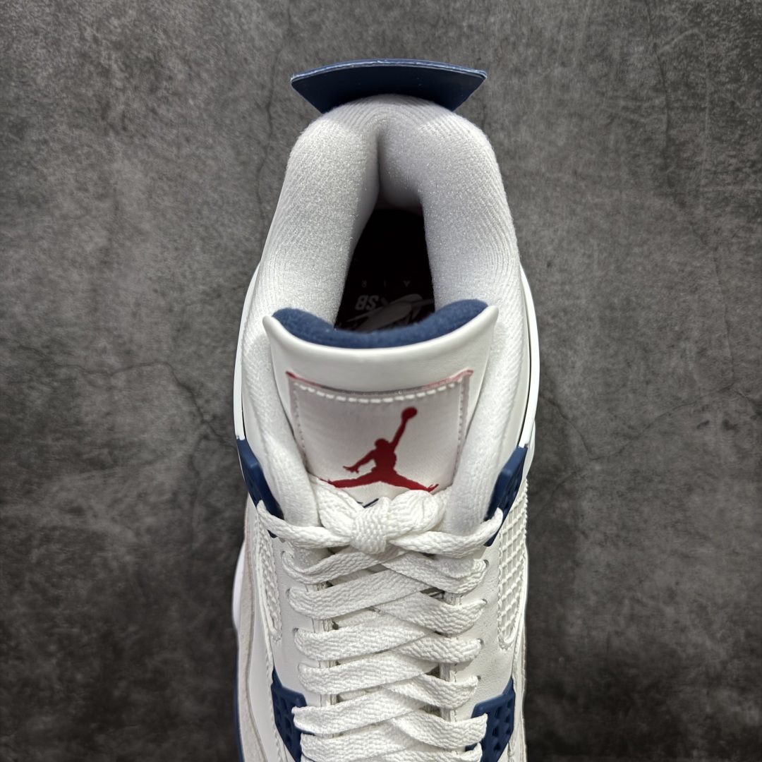 Air Jordan AJ4 UN联名蓝 低筒 男鞋 女鞋 耐磨透气 籃球鞋 板鞋 波鞋B5白蓝  DR5415-100
