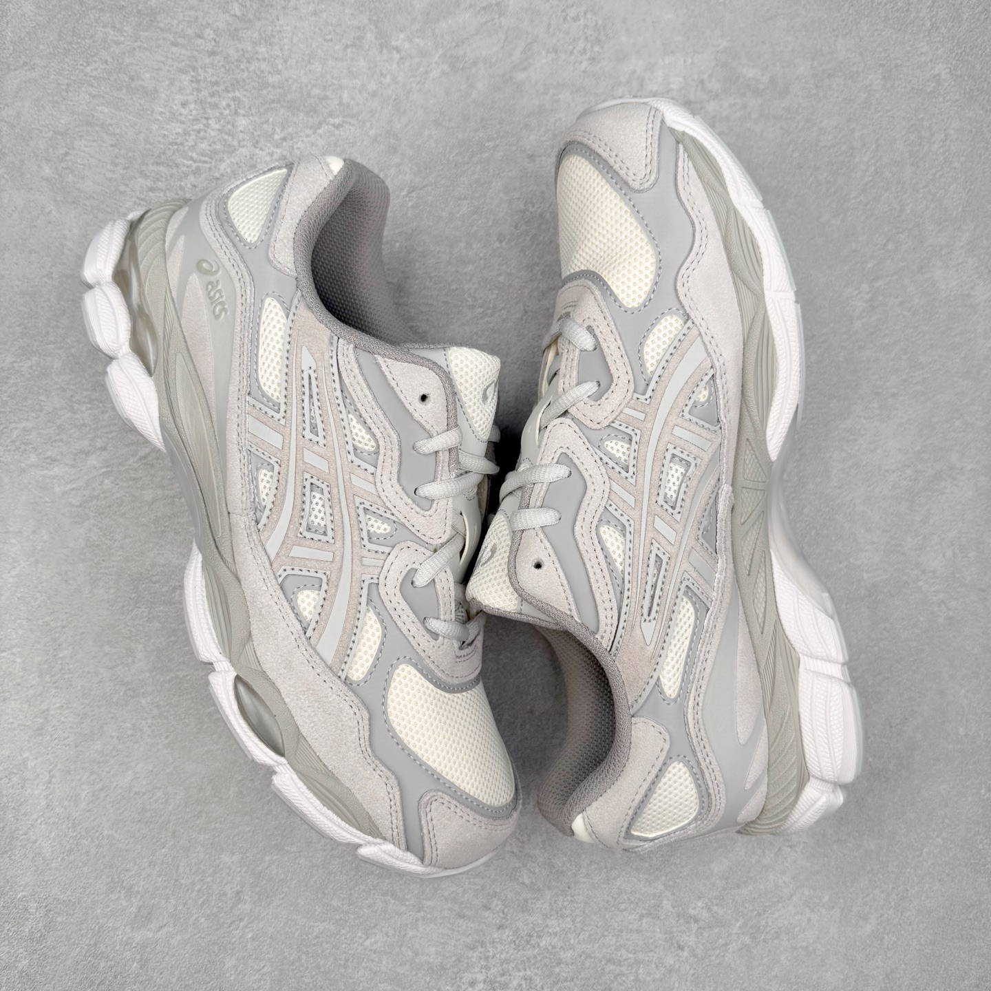 新版  ASICS GEL-NYC  亚瑟士 低筒 减震 户外 运动鞋 跑步鞋  休闲鞋 板鞋 男女同款波鞋   灰白 1203A663101