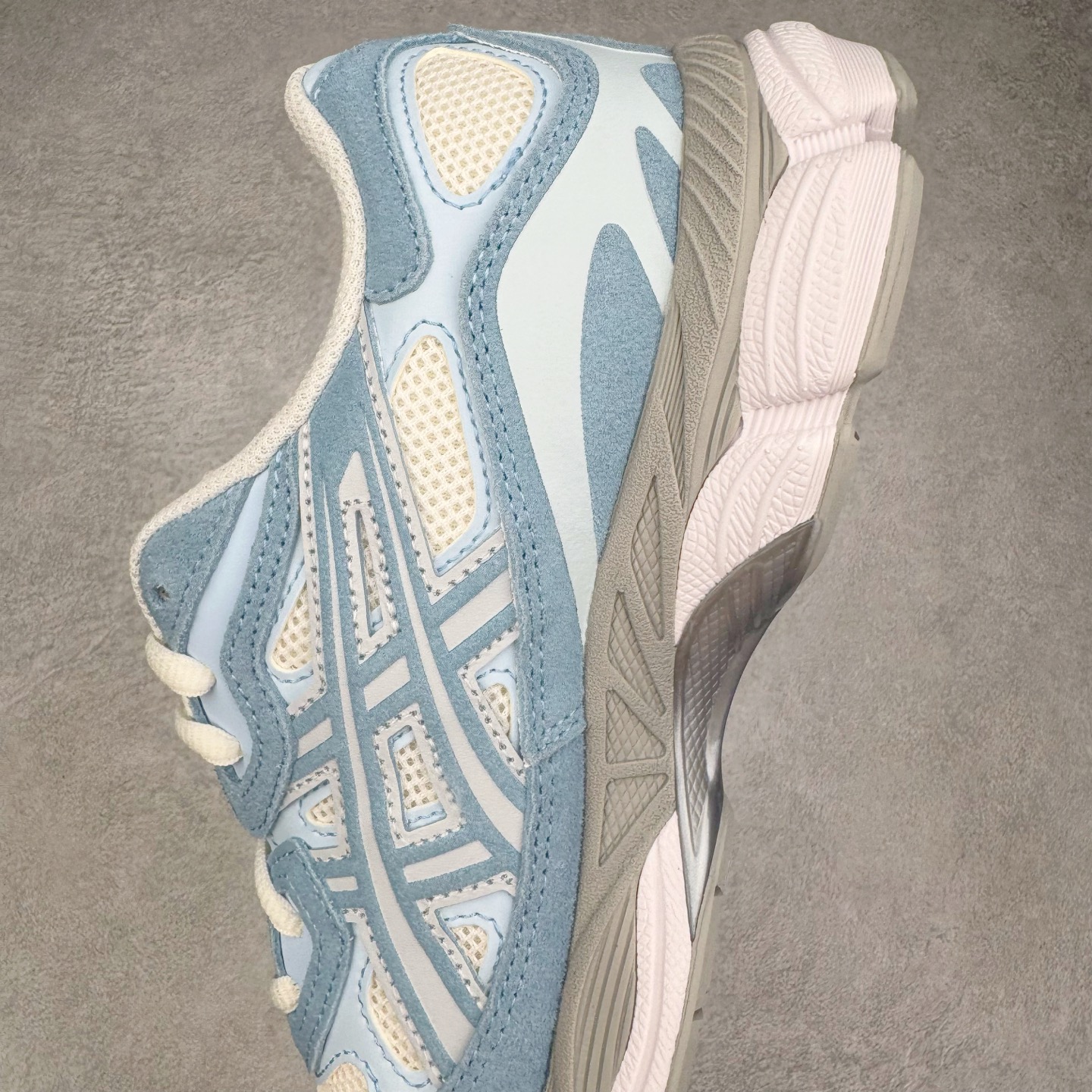 新版  ASICS GEL-NYC  亚瑟士 低筒 减震 户外 运动鞋 跑步鞋  休闲鞋 板鞋 男女同款波鞋   蓝色 1203A383-107