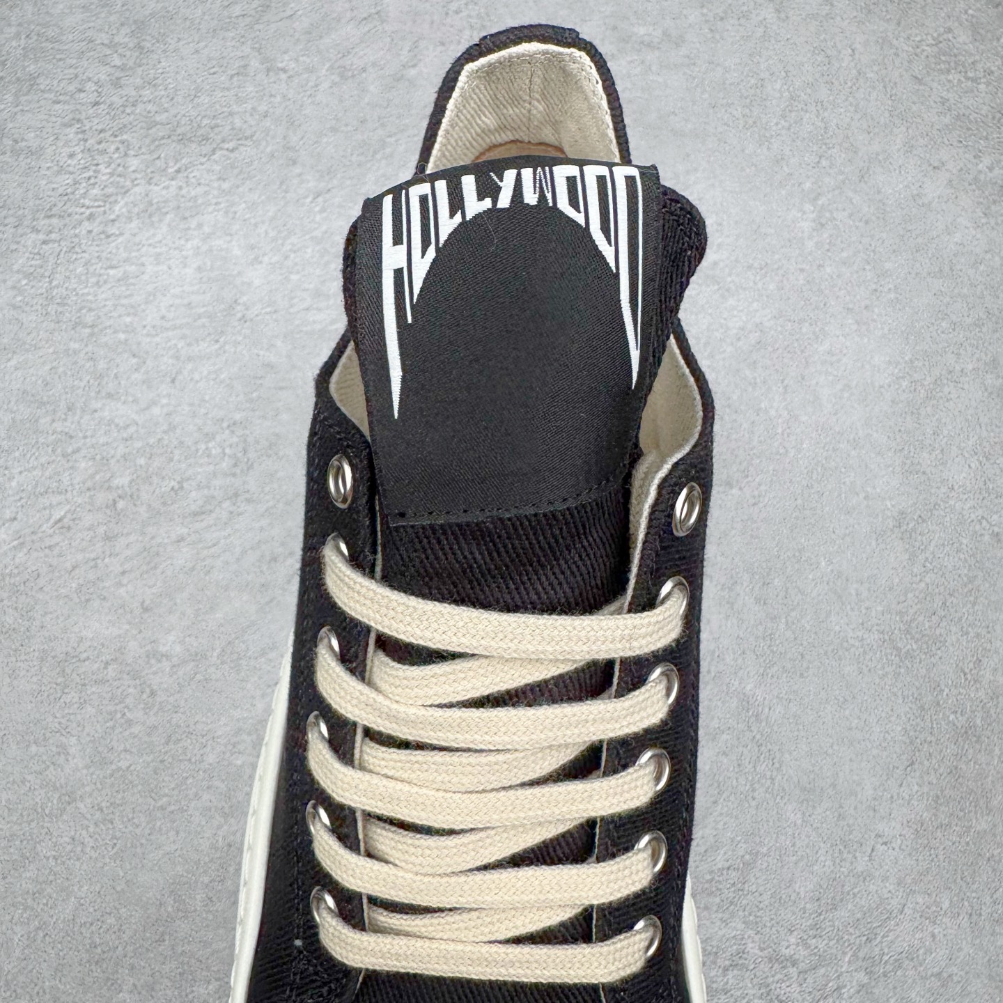 RICK OWENS Hollywood RO  厚底 板鞋 休闲鞋 男鞋 女鞋 波鞋  黑色 DU01E3802DOEH1-911