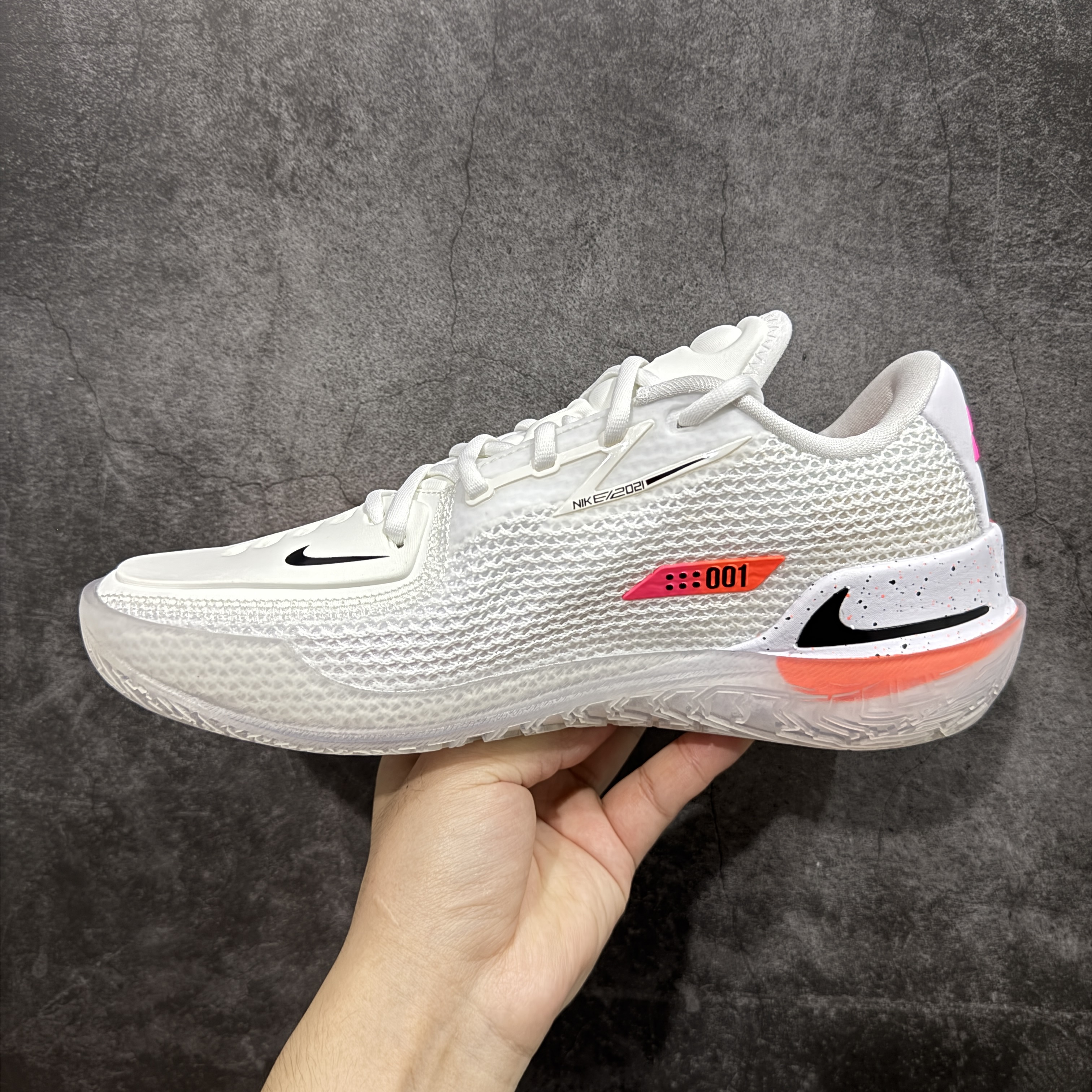 XO GT Cut 1  Air ZOOM 低筒  防滑耐磨 全掌氣墊 籃球鞋 實戰鞋 球鞋 波鞋 男鞋 水蜜桃 CZ0176-106