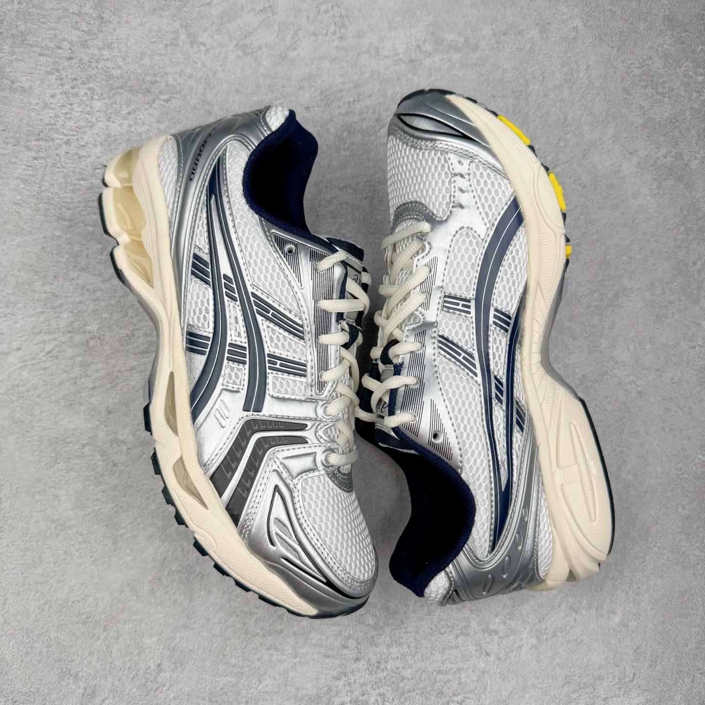 jjjjound ASICS GEL-KAYANO K14 亚瑟士  低筒 减震 户外机能 运动鞋 跑步鞋  休闲鞋 板鞋 波鞋 男女同款 白银黑 1203A961-100