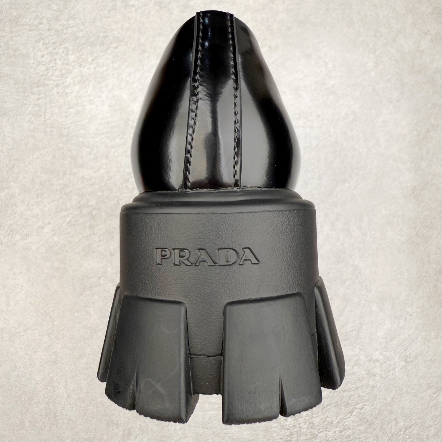 PRADA Monolith 普拉达 亮面皮革徽标 套穿 低筒 乐福鞋 皮鞋  女款 黑色 1D649M_069_F0002_F_B055