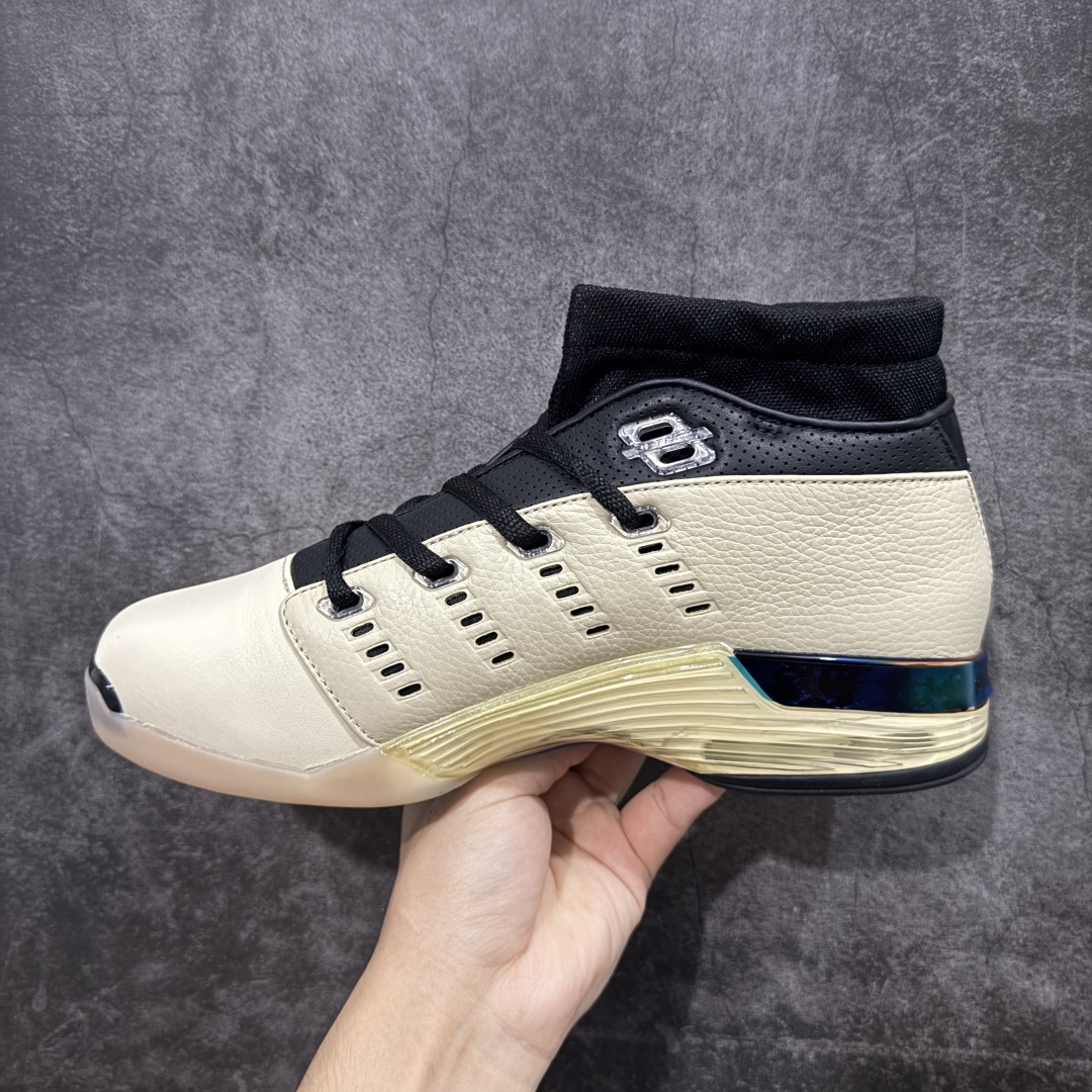 INFINITE ARCHIVES x Jordan Air Jordan 17 Low  AJ17 耐磨透气 籃球鞋 板鞋 波鞋 波鞋 男鞋 白黑银 IH0177-200