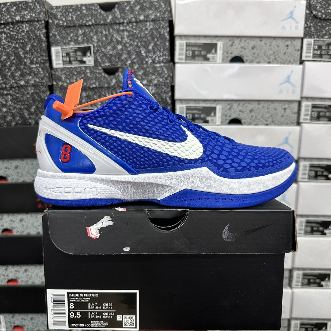 STAR-S Kobe 6 Dodgers  低筒 篮球鞋 球鞋 波鞋 实战鞋 运动耐磨防滑 男鞋 波鞋  道奇PE CW2190-400