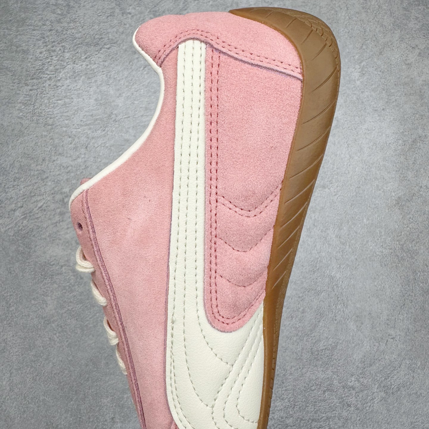 PUMA  Speedcat  圆头系带 二层绒面皮防滑耐磨 低筒 舒适时尚 赛车 跑步鞋 休闲鞋 波鞋 粉色 403688-04