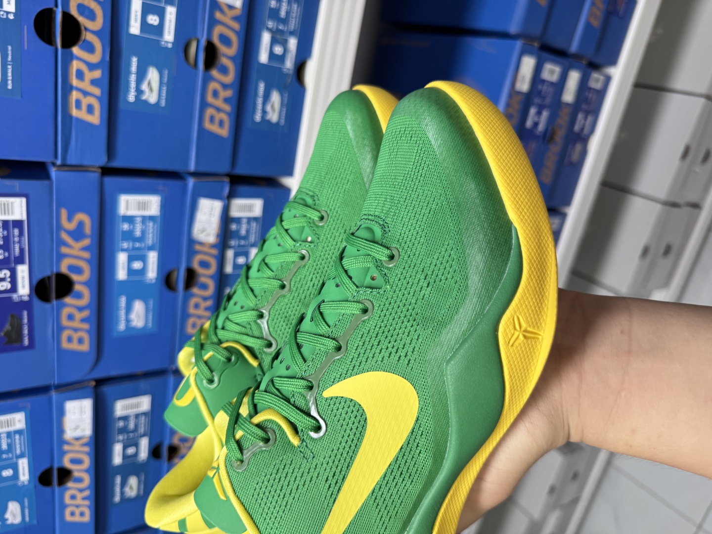 GX Kobe 8 OREGON DUCKS" PE PACK 科比8 低筒 全掌LUNARLON 鞋墊 籃球鞋 實戰鞋 球鞋 男鞋 波鞋 俄勒冈绿鸭子