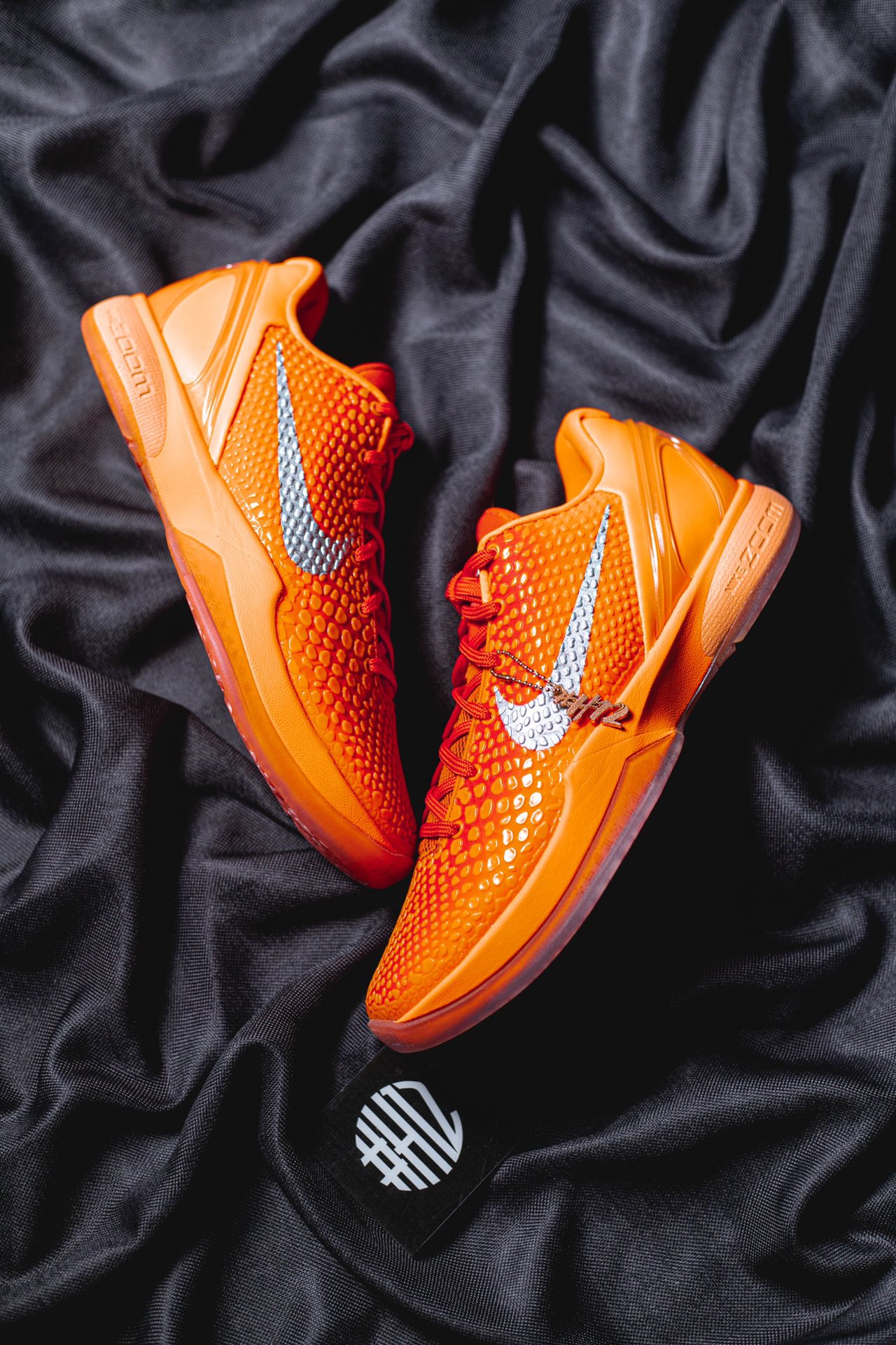 H12/Godkiller  Kobe6 Total Orange 前掌Zoom Turbo 气垫 后掌EVA缓震 低筒 球鞋 籃球鞋 實戰鞋 真碳板 男鞋 波鞋 暴力橙 IH1871-800