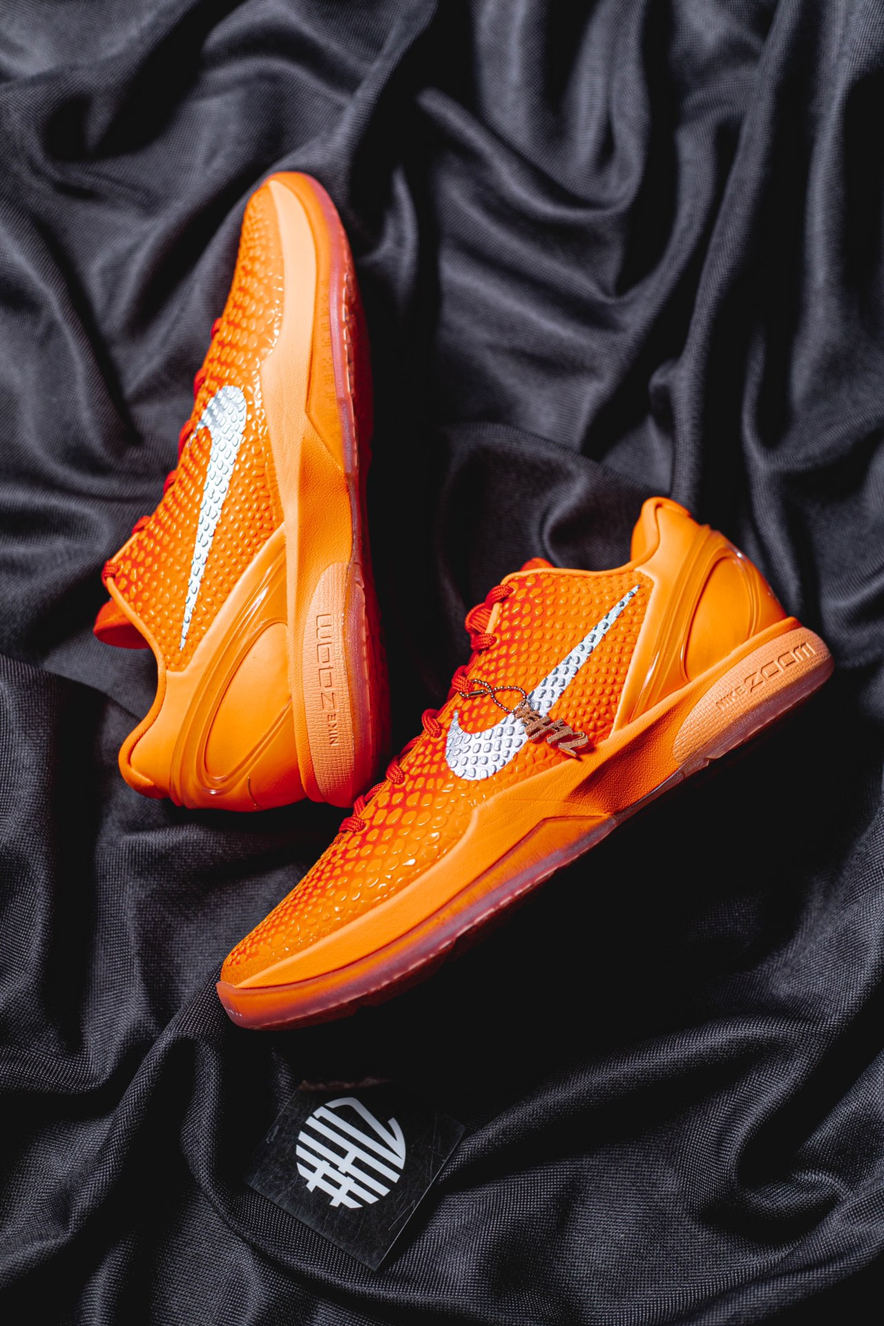 H12/Godkiller  Kobe6 Total Orange 前掌Zoom Turbo 气垫 后掌EVA缓震 低筒 球鞋 籃球鞋 實戰鞋 真碳板 男鞋 波鞋 暴力橙 IH1871-800