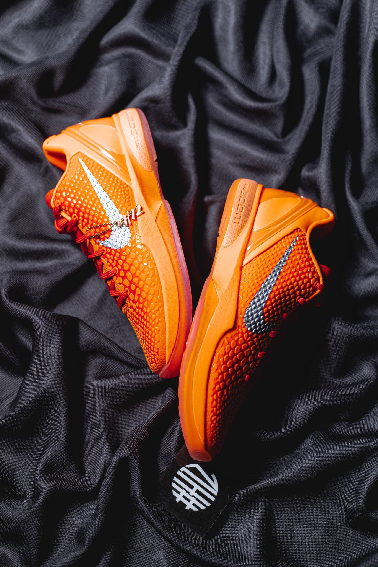 H12/Godkiller  Kobe6 Total Orange 前掌Zoom Turbo 气垫 后掌EVA缓震 低筒 球鞋 籃球鞋 實戰鞋 真碳板 男鞋 波鞋 暴力橙 IH1871-800