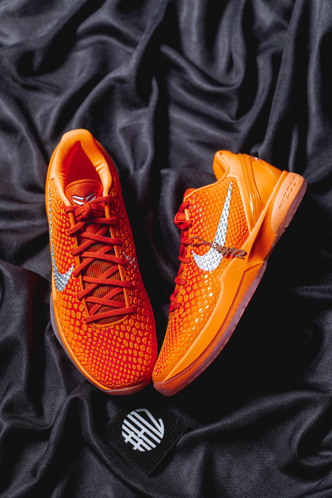 H12/Godkiller  Kobe6 Total Orange 前掌Zoom Turbo 气垫 后掌EVA缓震 低筒 球鞋 籃球鞋 實戰鞋 真碳板 男鞋 波鞋 暴力橙 IH1871-800