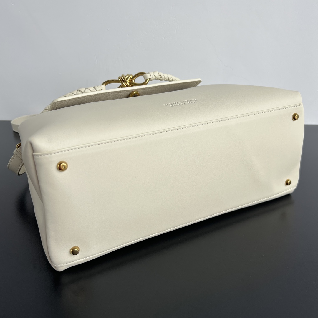 BV 葆蝶家 Ciao Ciao Tote  编织设计 羊皮 购物袋 手提袋  枕头包  斜款包 海盐色 817231V4O929195