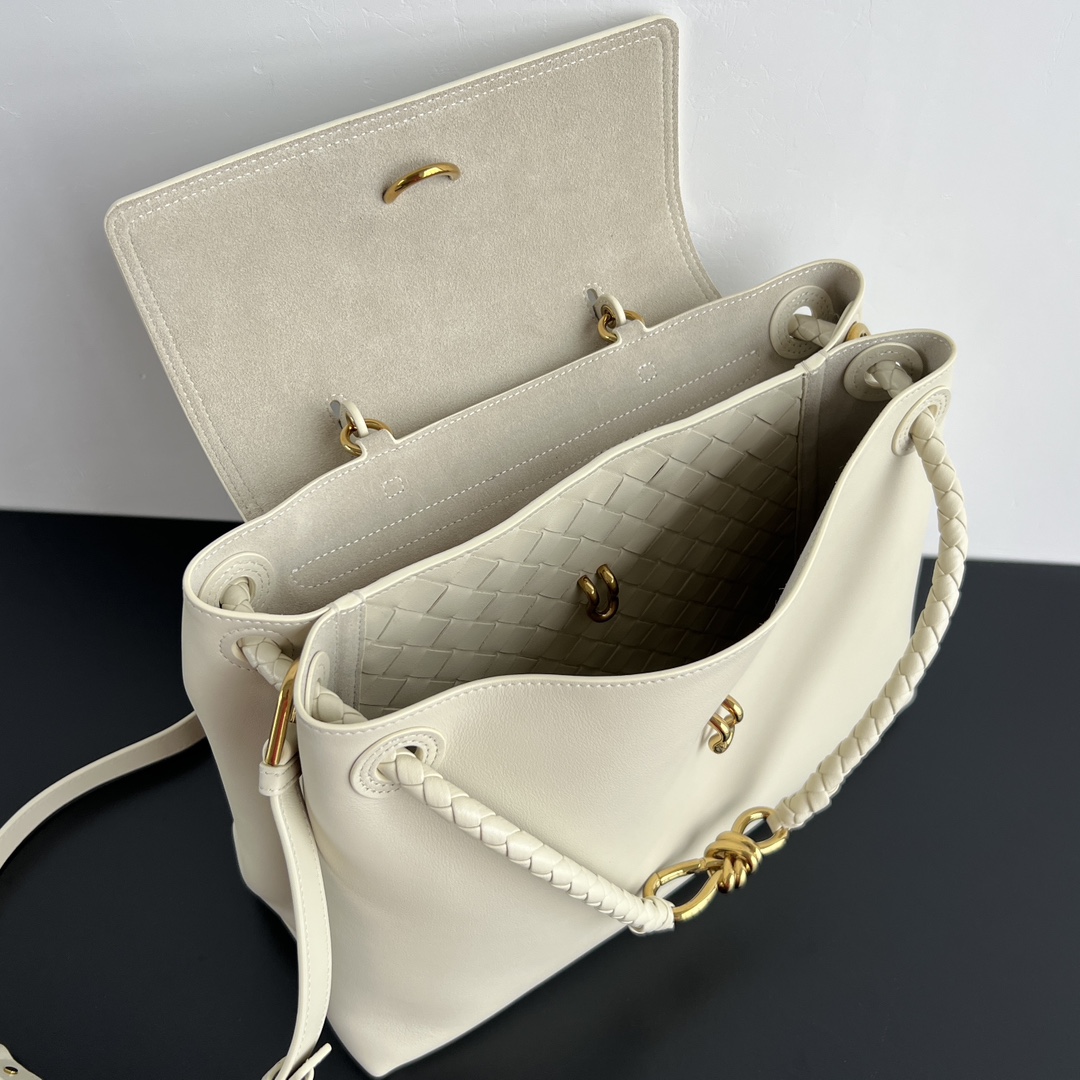 BV 葆蝶家 Ciao Ciao Tote  编织设计 羊皮 购物袋 手提袋  枕头包  斜款包 海盐色 817231V4O929195