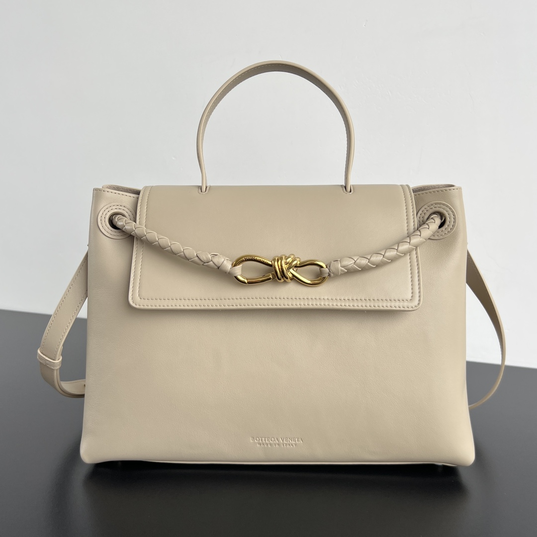 BV 葆蝶家 Ciao Ciao Tote  编织设计 小牛皮 购物袋 手提袋  枕头包  斜款包 米色 817231V4O929614